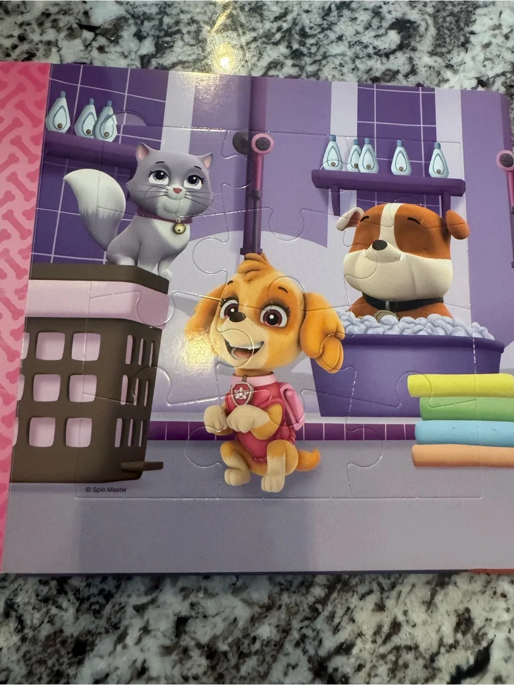 Paw Patrol My First Puzzle Book – 5 Built-In Jigsaw Puzzles | Hardcover